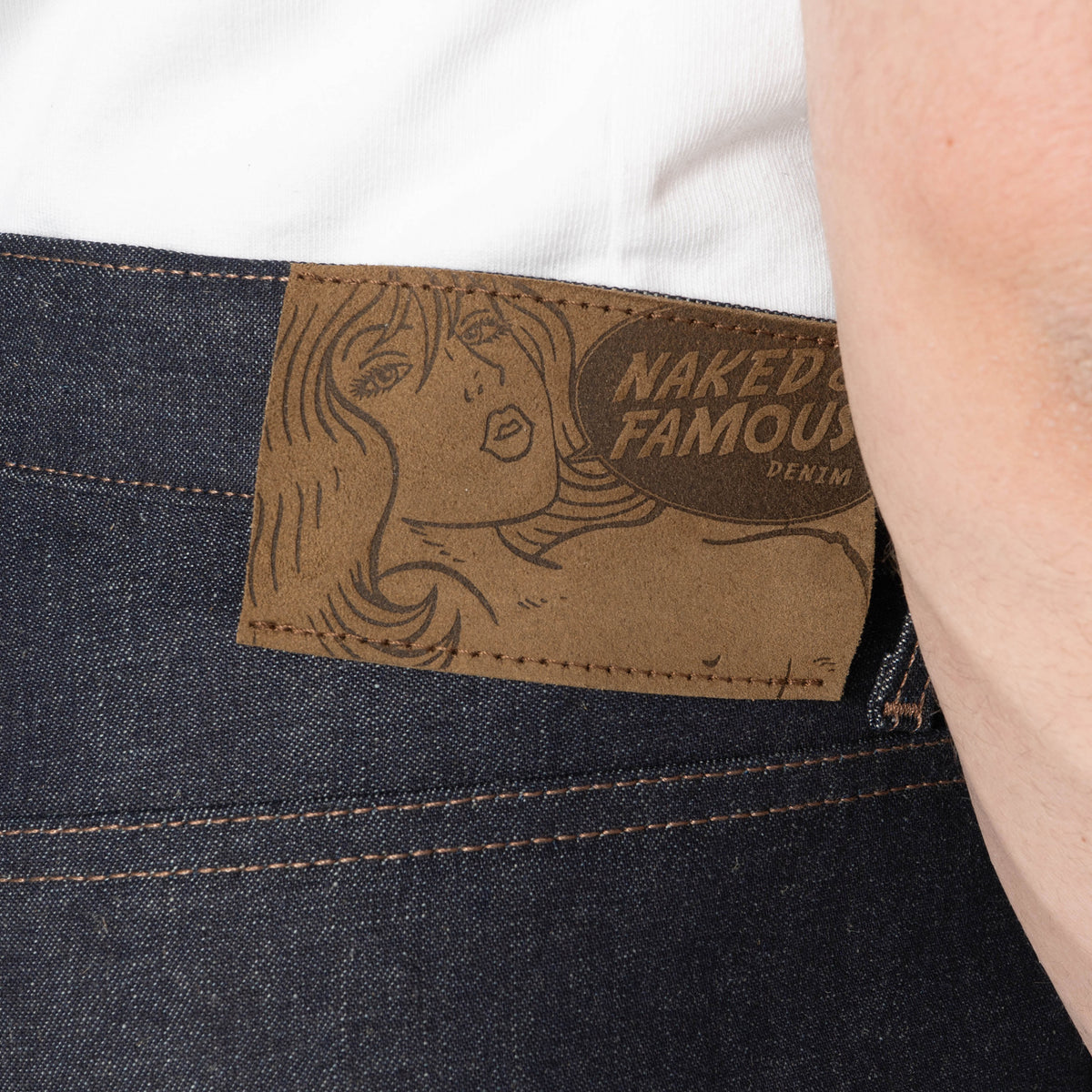 Strong Guy - Hemp Blend Selvedge - Indigo by Naked & Famous Denim