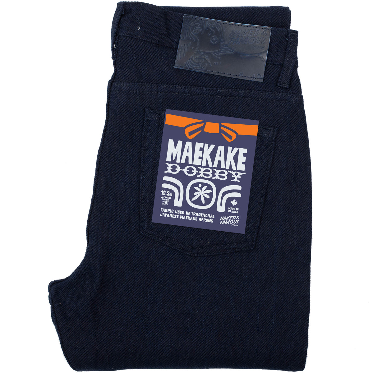 Weird Guy - Maekake Dobby - Indigo by Naked & Famous Denim