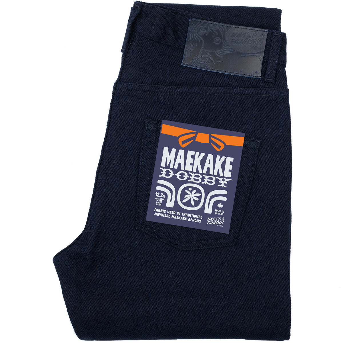Easy Guy - Maekake Dobby - Indigo by Naked & Famous Denim