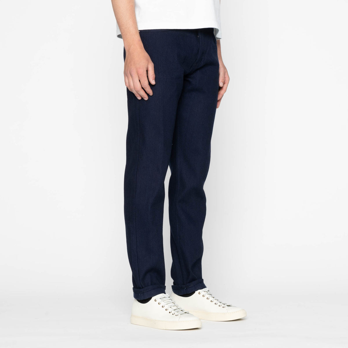 Easy Guy - Maekake Dobby - Indigo by Naked & Famous Denim