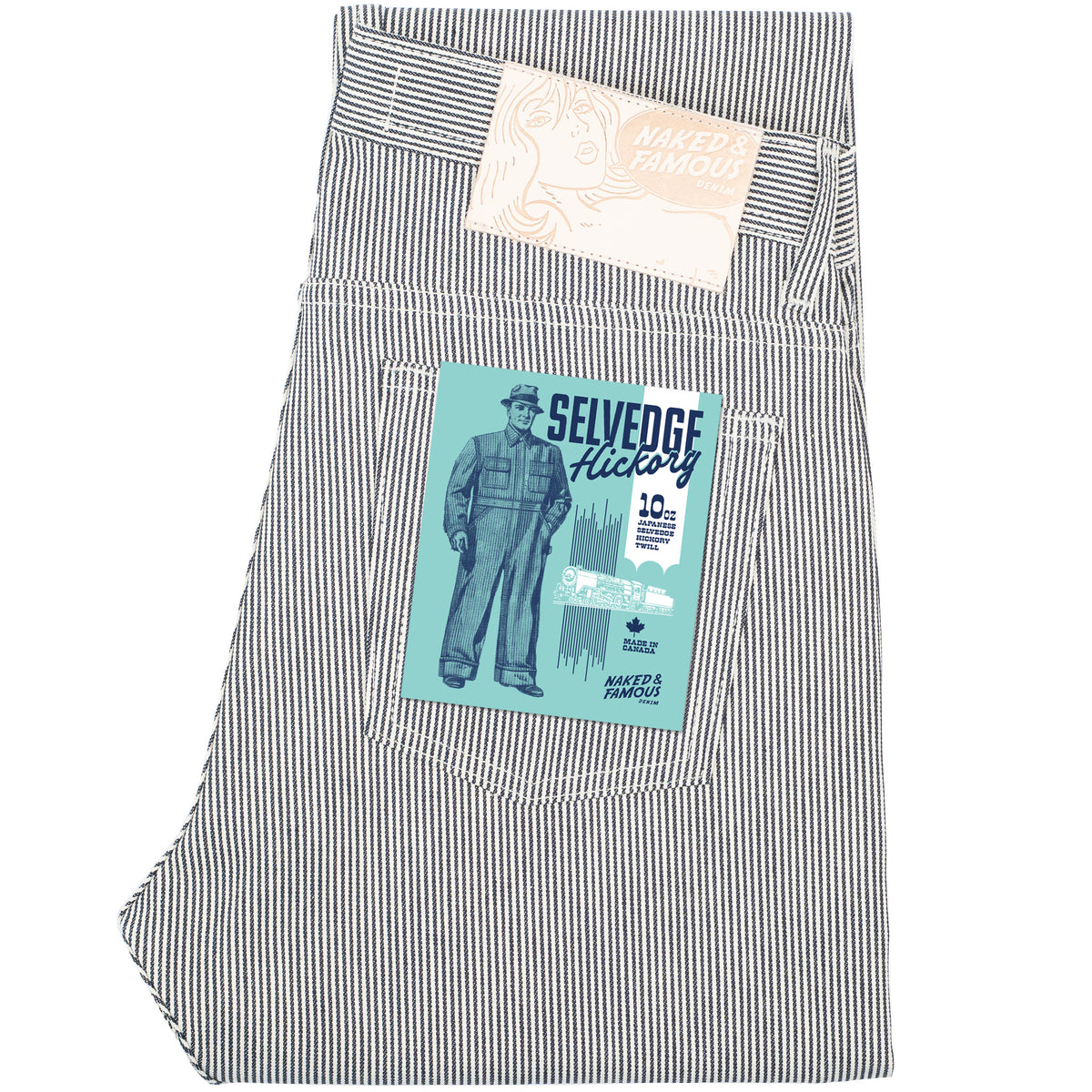 Weird Guy - Selvedge Hickory by Naked & Famous Denim