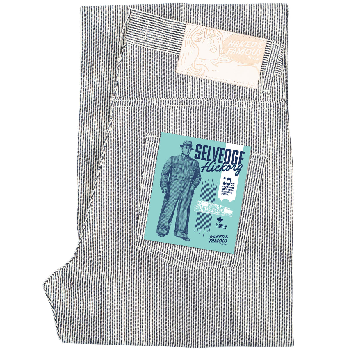 Strong Guy - Selvedge Hickory by Naked & Famous Denim