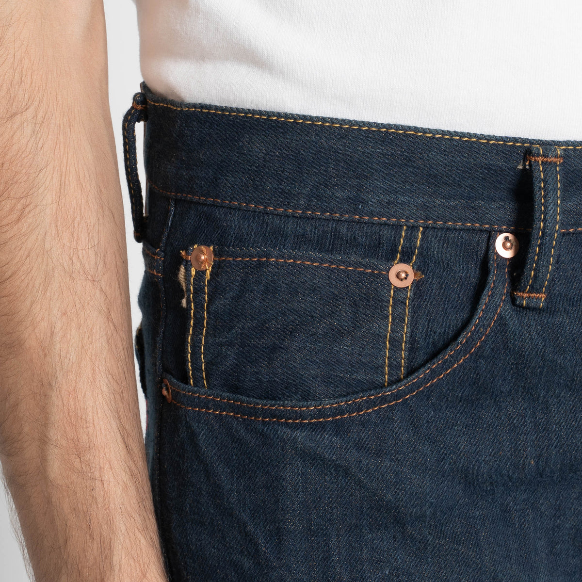 Weird Guy - MIJ17 - Chairo no Kitsune - Indigo by Naked & Famous Denim