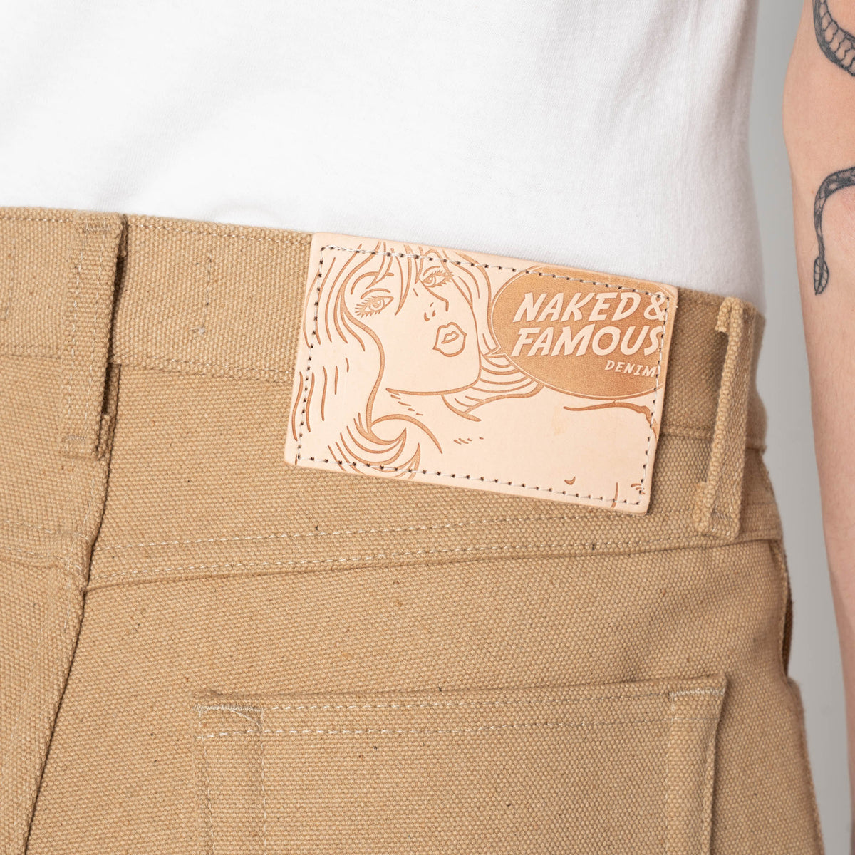 True Guy - Fat Fox Selvedge - Brown by Naked & Famous Denim