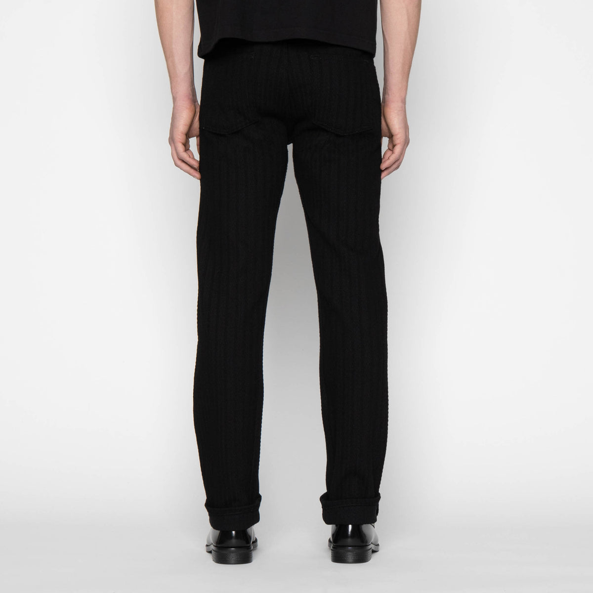Weird Guy - Black Sugiaya by Naked & Famous Denim