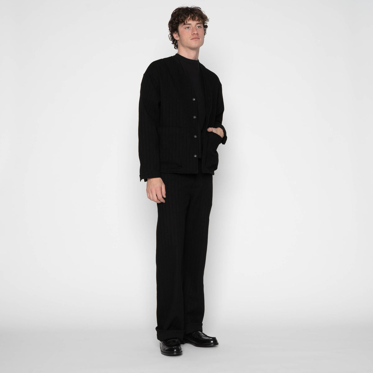 Strong Guy - Black Sugiaya by Naked & Famous Denim