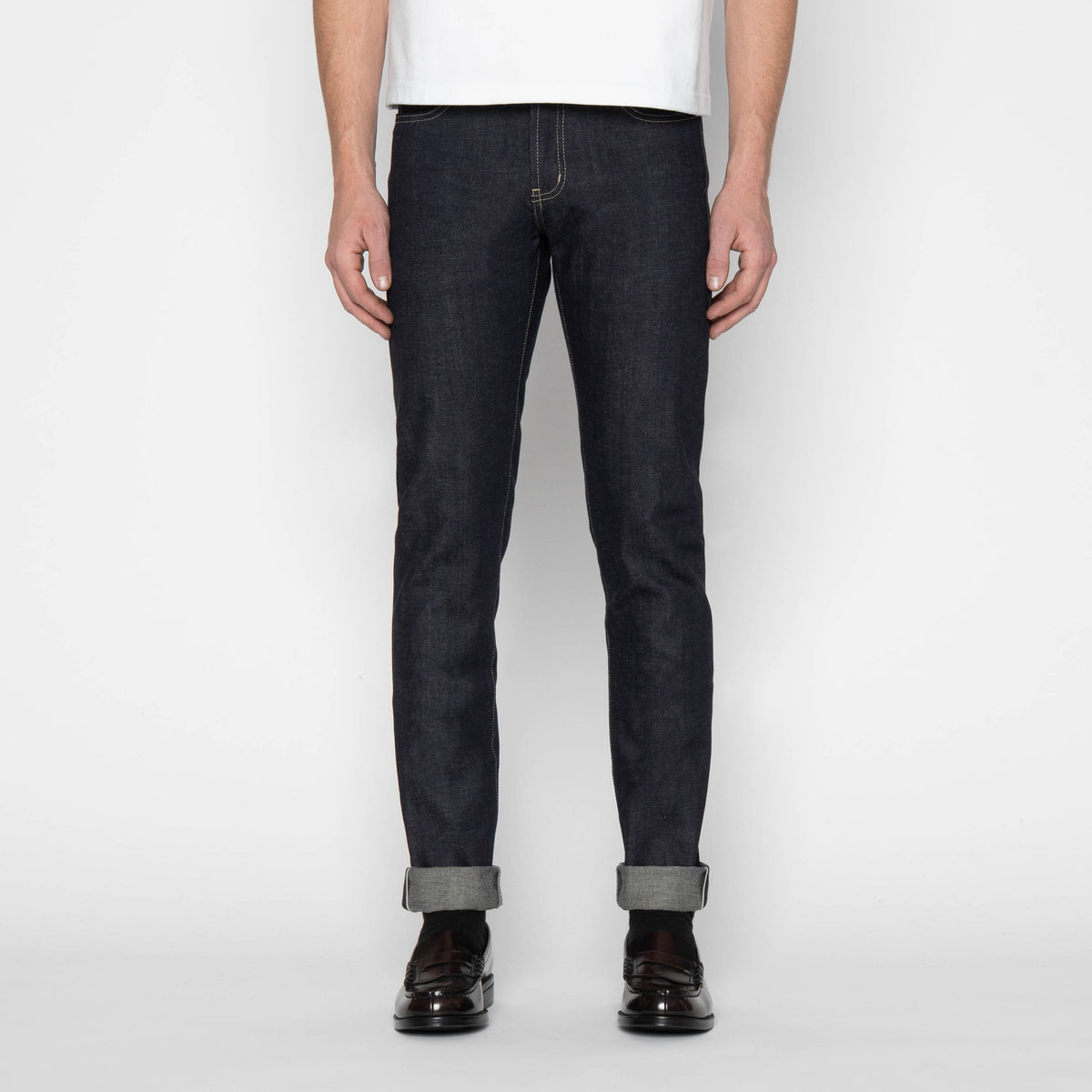 Super Guy - FoxFibre® Green Weft by Naked & Famous Denim