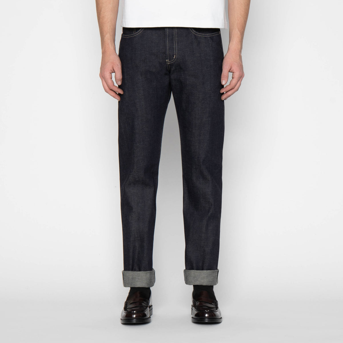 Weird Guy - FoxFibre® Green Weft by Naked & Famous Denim