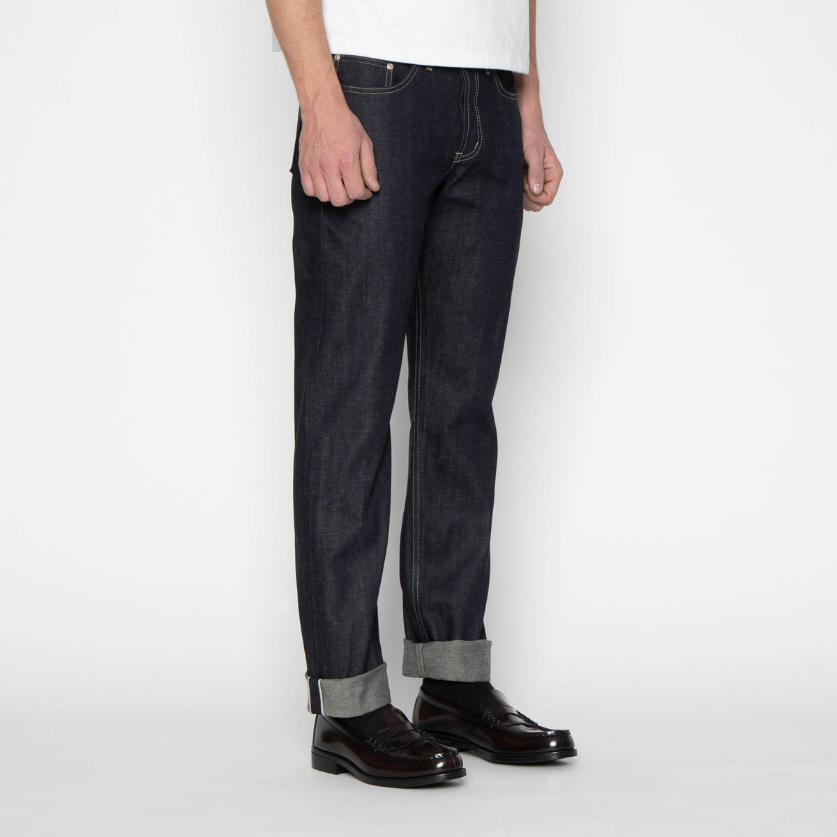 Weird Guy - FoxFibre® Green Weft by Naked & Famous Denim