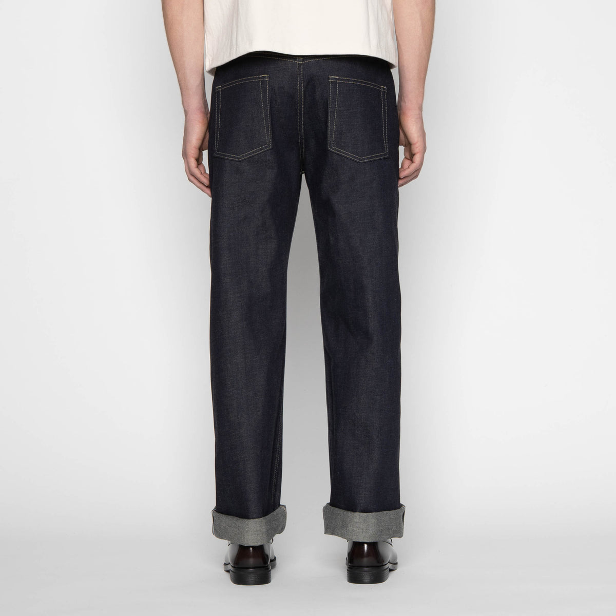 Strong Guy - FoxFibre® Green Weft by Naked & Famous Denim