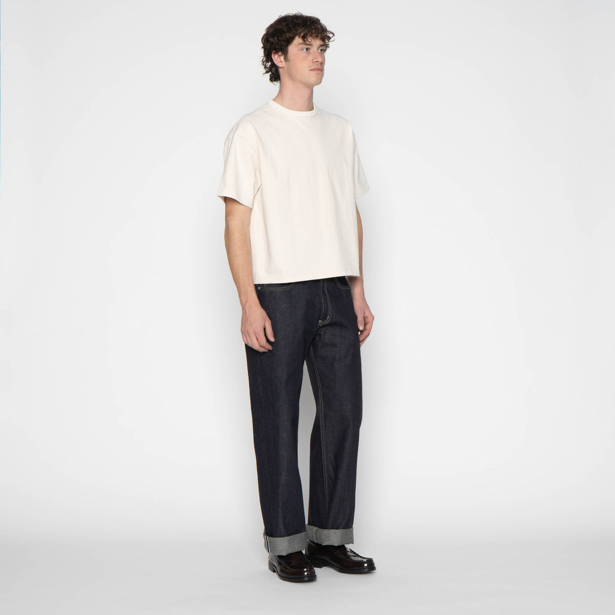Strong Guy - FoxFibre® Green Weft by Naked & Famous Denim