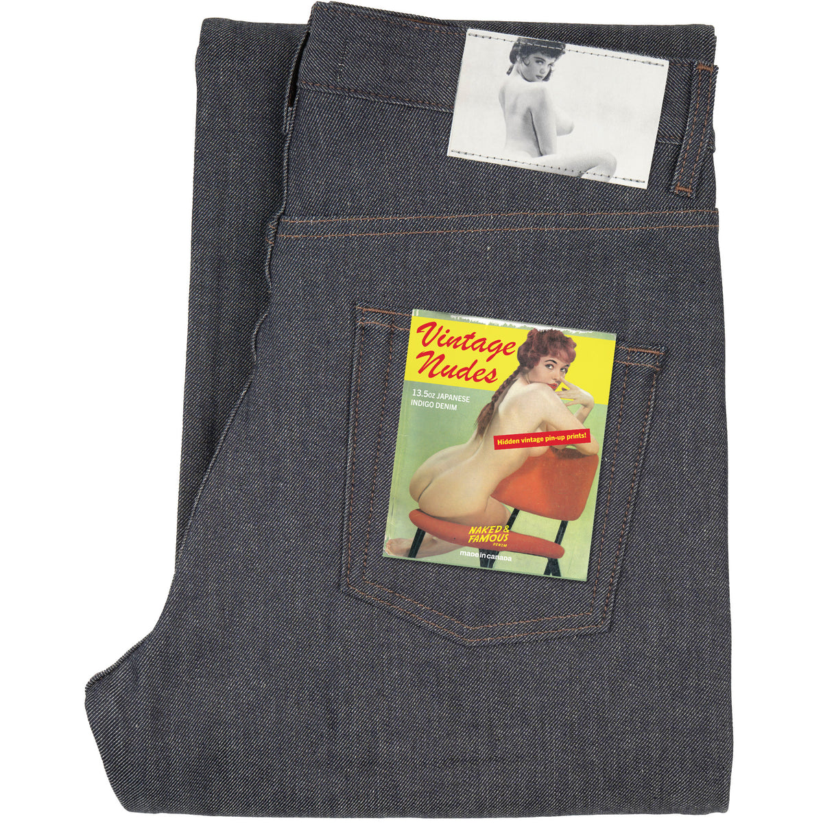 Strong Guy - Vintage Nudes Redux by Naked & Famous Denim