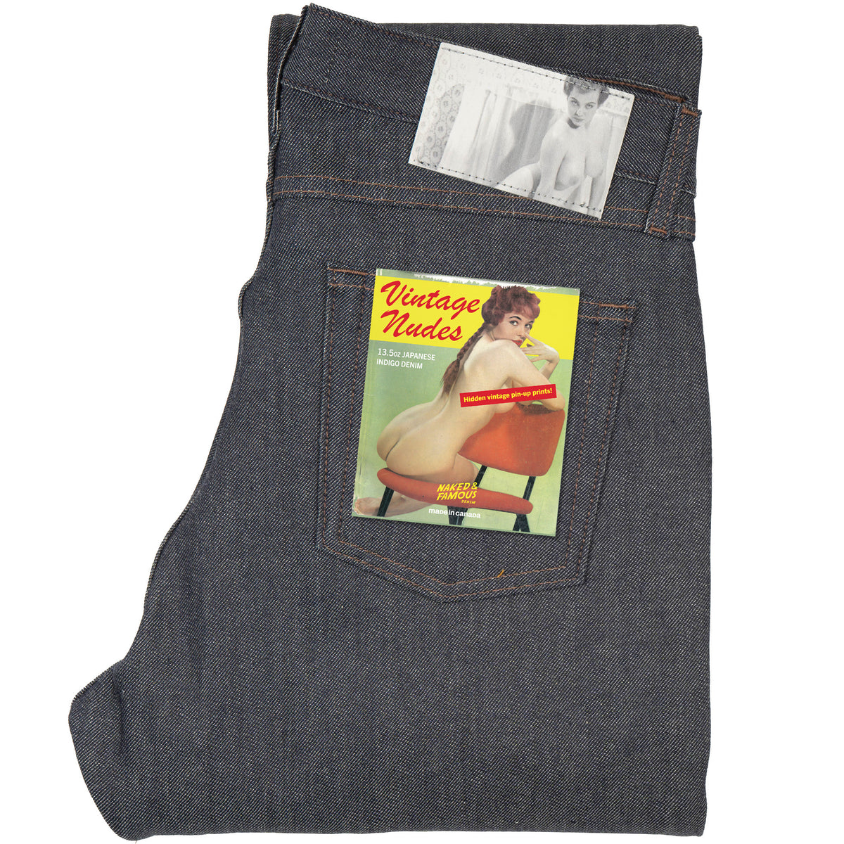 True Guy - Vintage Nudes Redux by Naked & Famous Denim