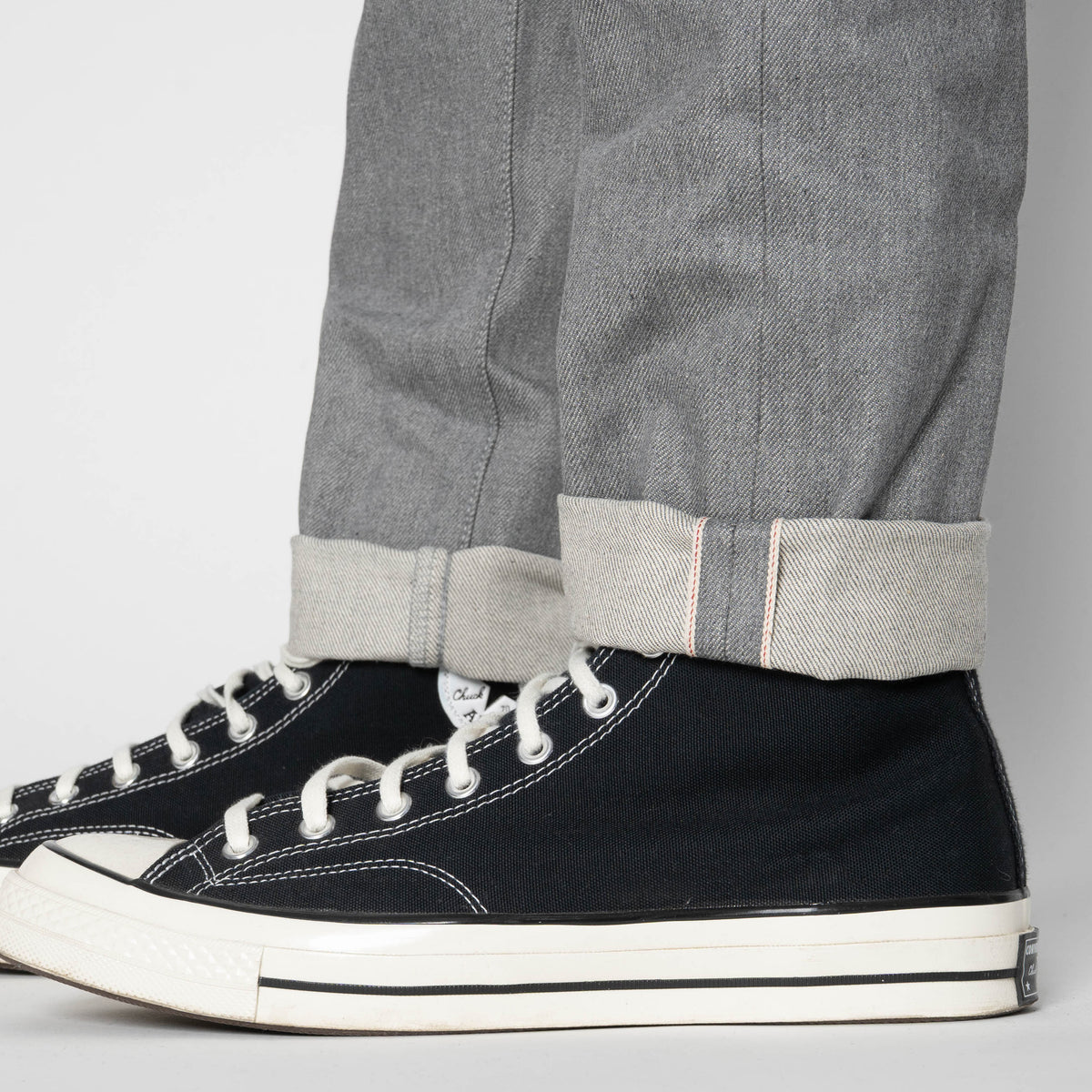 Super Guy - Heather Grey Selvedge by Naked & Famous Denim