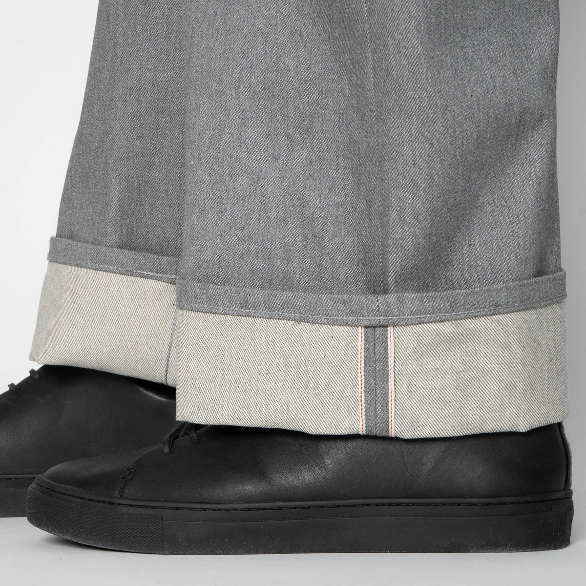 Strong Guy - Heather Grey Selvedge by Naked & Famous Denim
