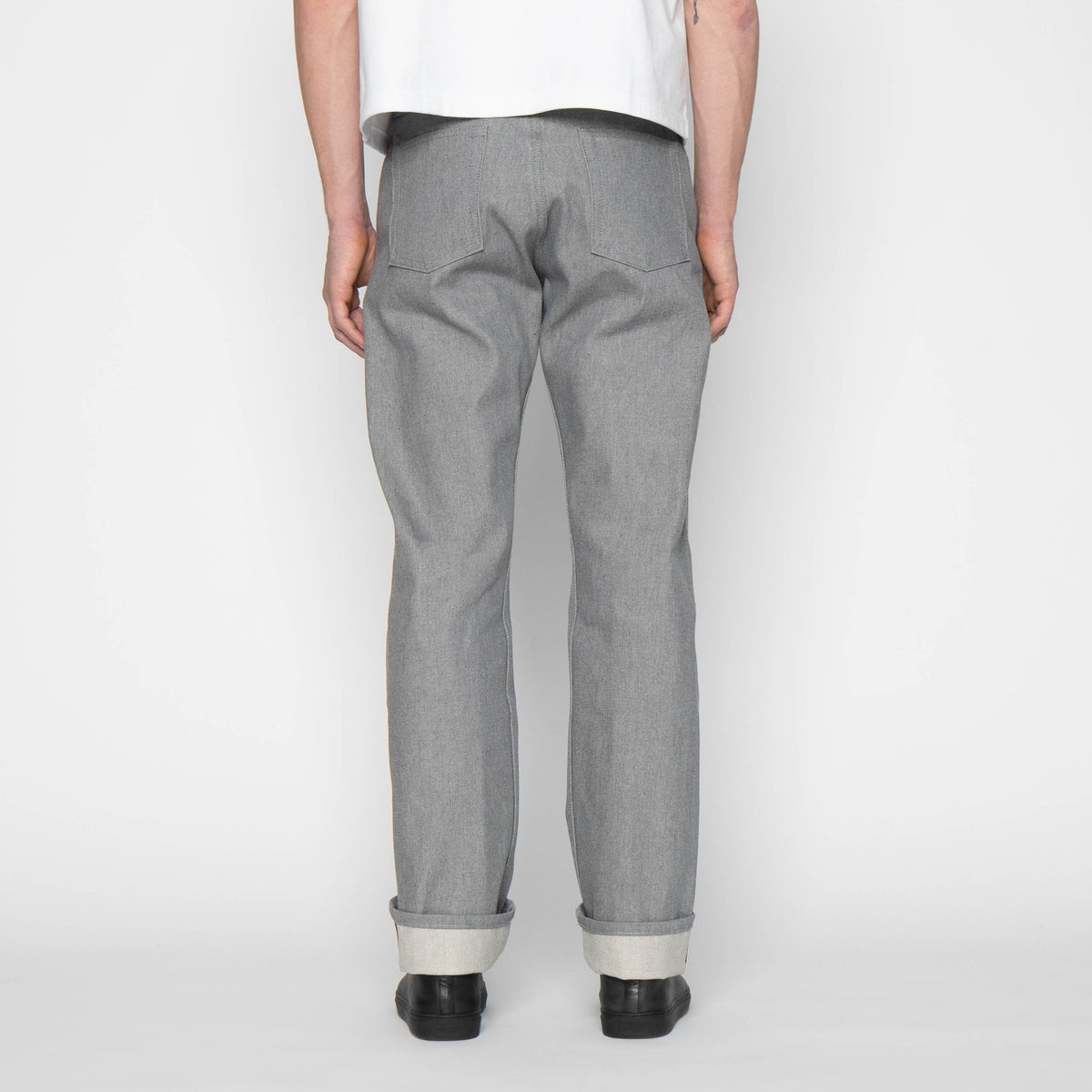 True Guy - Heather Grey Selvedge by Naked & Famous Denim