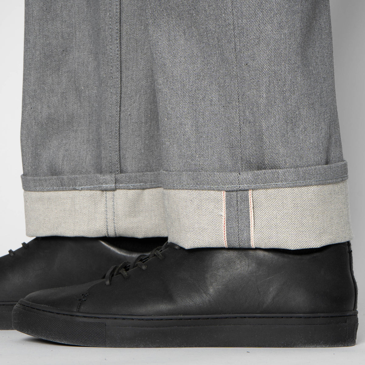 True Guy - Heather Grey Selvedge by Naked & Famous Denim