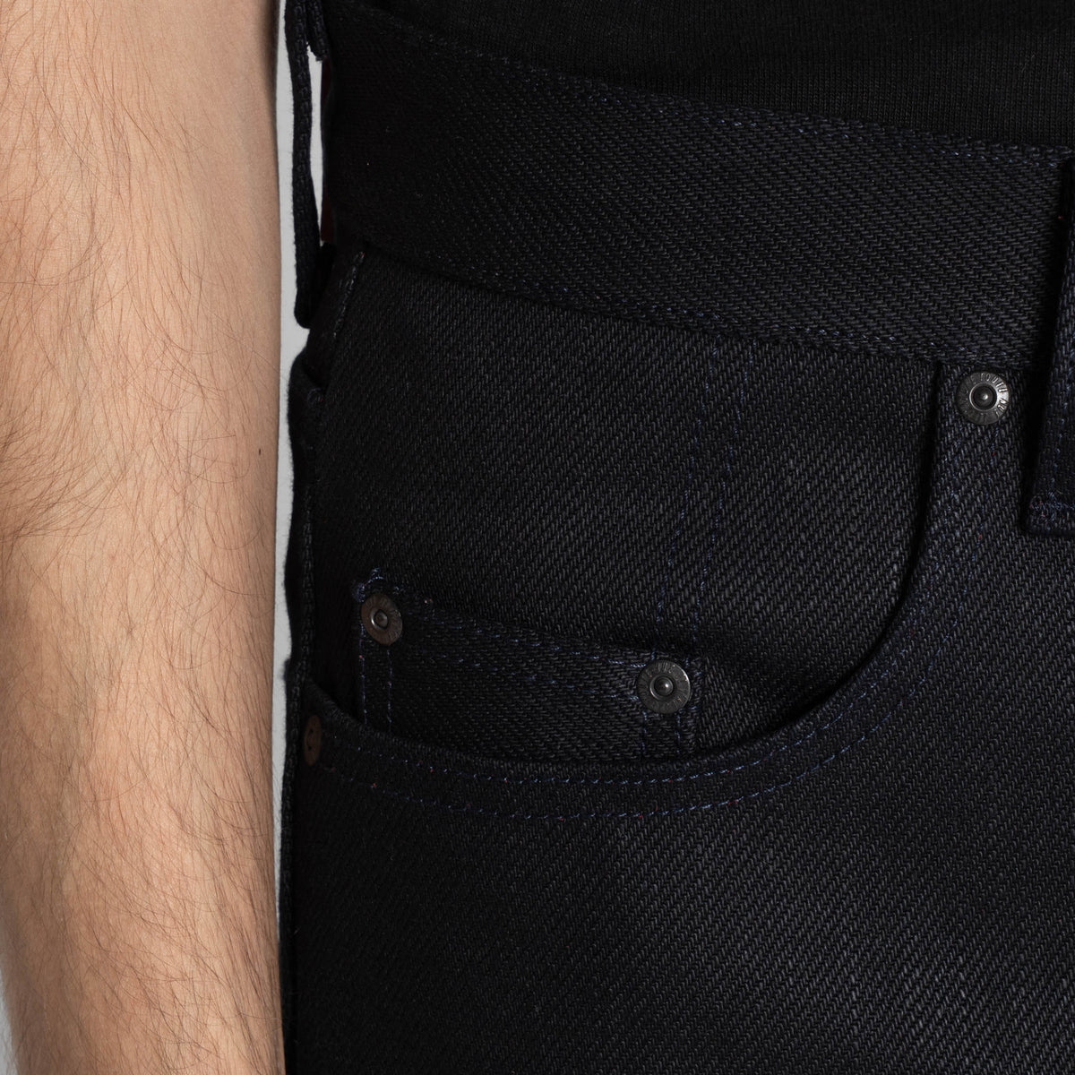 Easy Guy - Blood Brothers Selvedge - Indigo x Black by Naked & Famous Denim