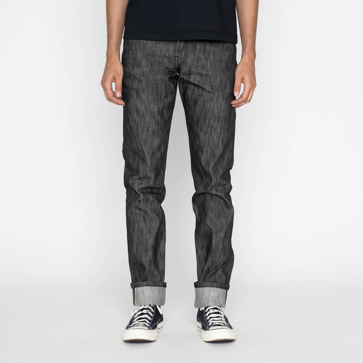 Weird Guy - Double Capsule - Black Warp / White Weft Selvedge by Naked & Famous Denim