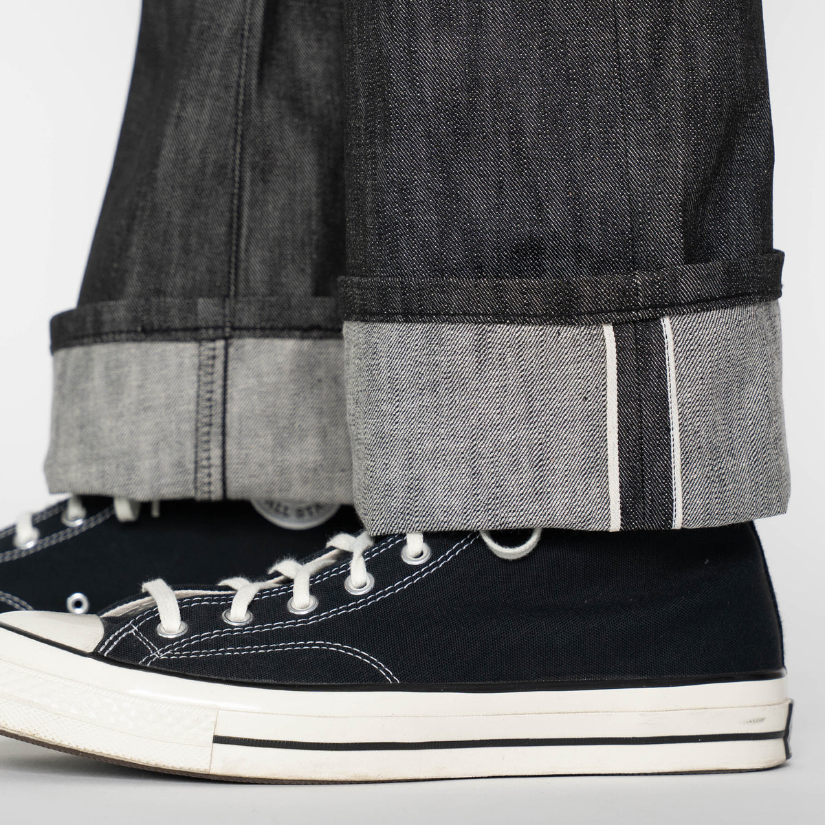 Groovy Guy - Double Capsule - Black Warp / White Weft Selvedge by Naked & Famous Denim
