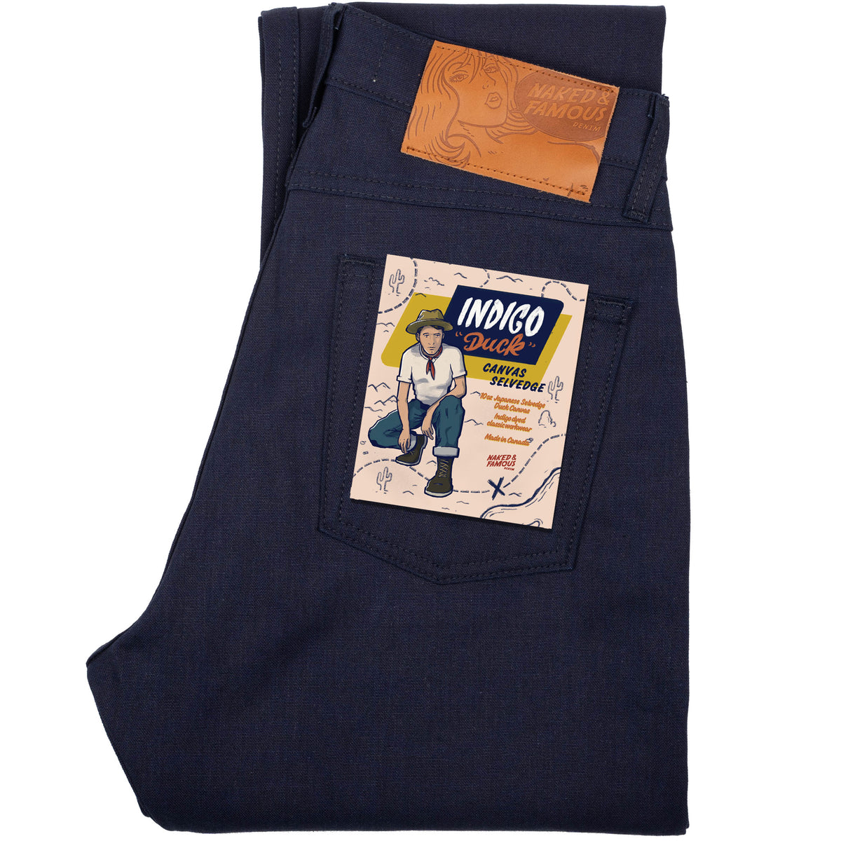 True Guy - Indigo Duck Canvas Selvedge by Naked & Famous Denim