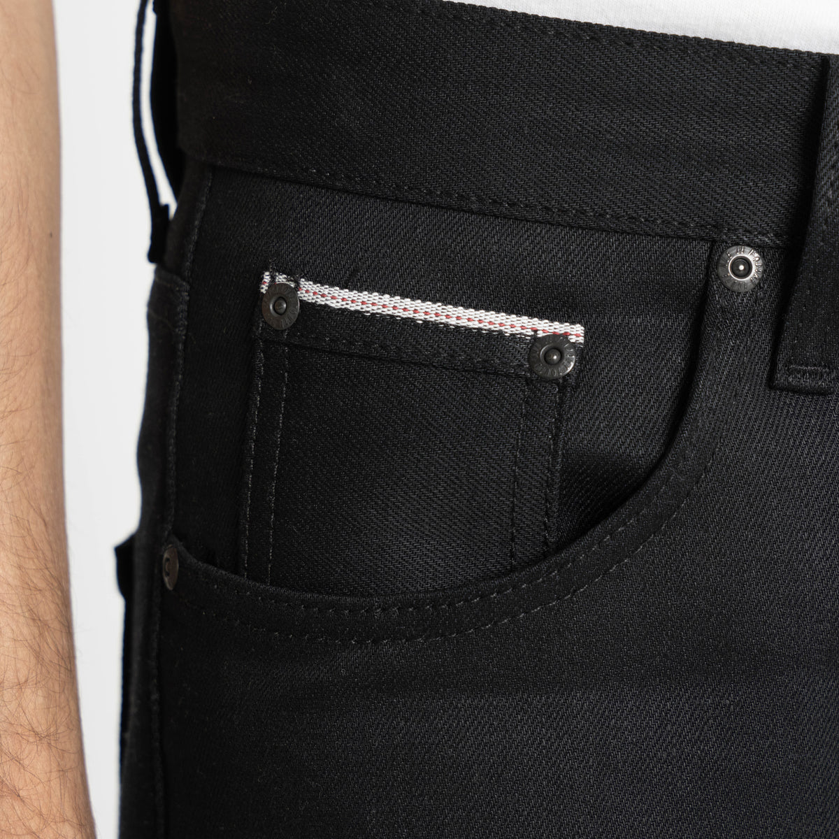 Strong Guy - Black Cobra Stretch Selvedge by Naked & Famous Denim