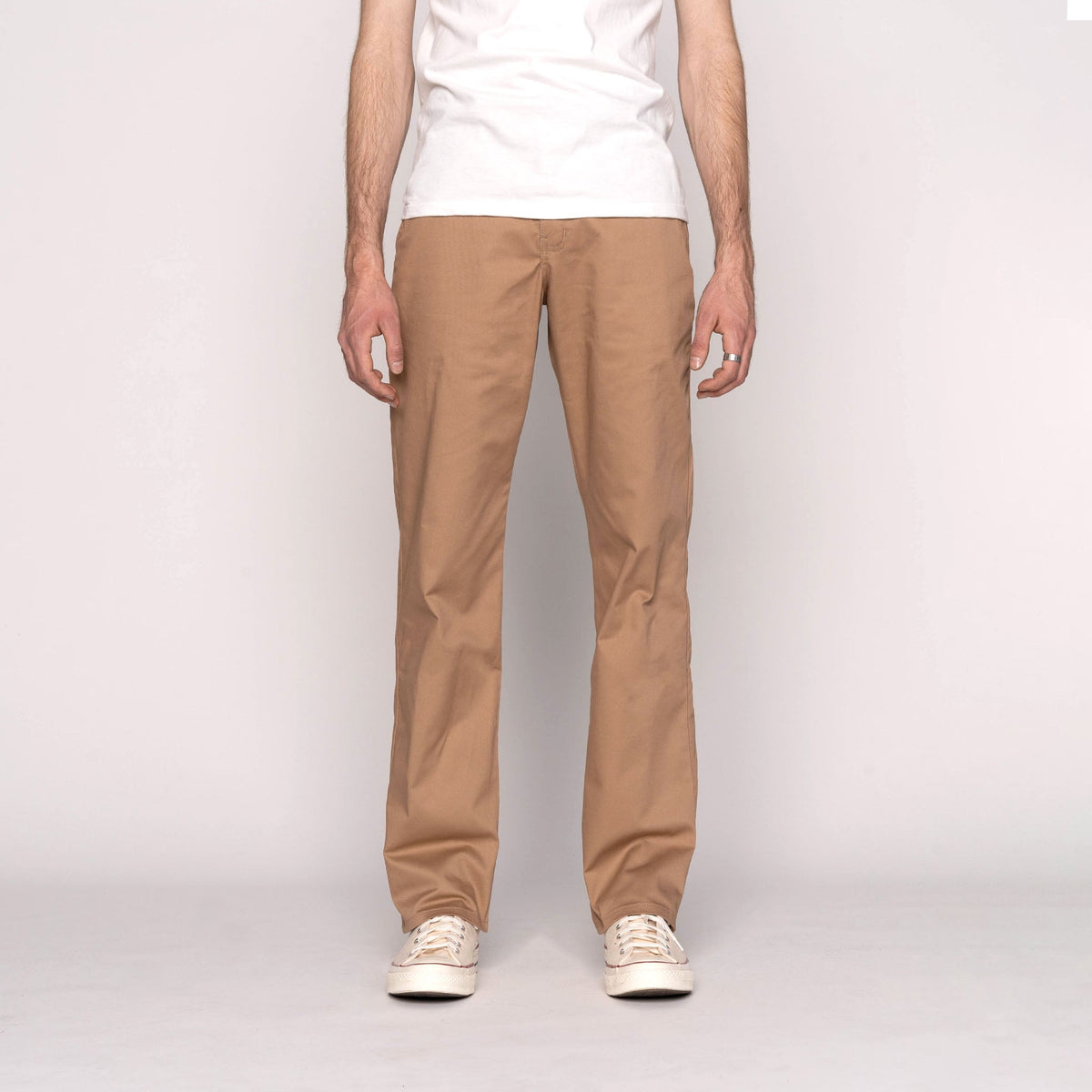 Straight Chino - Beige Stretch Twill by Naked & Famous Denim