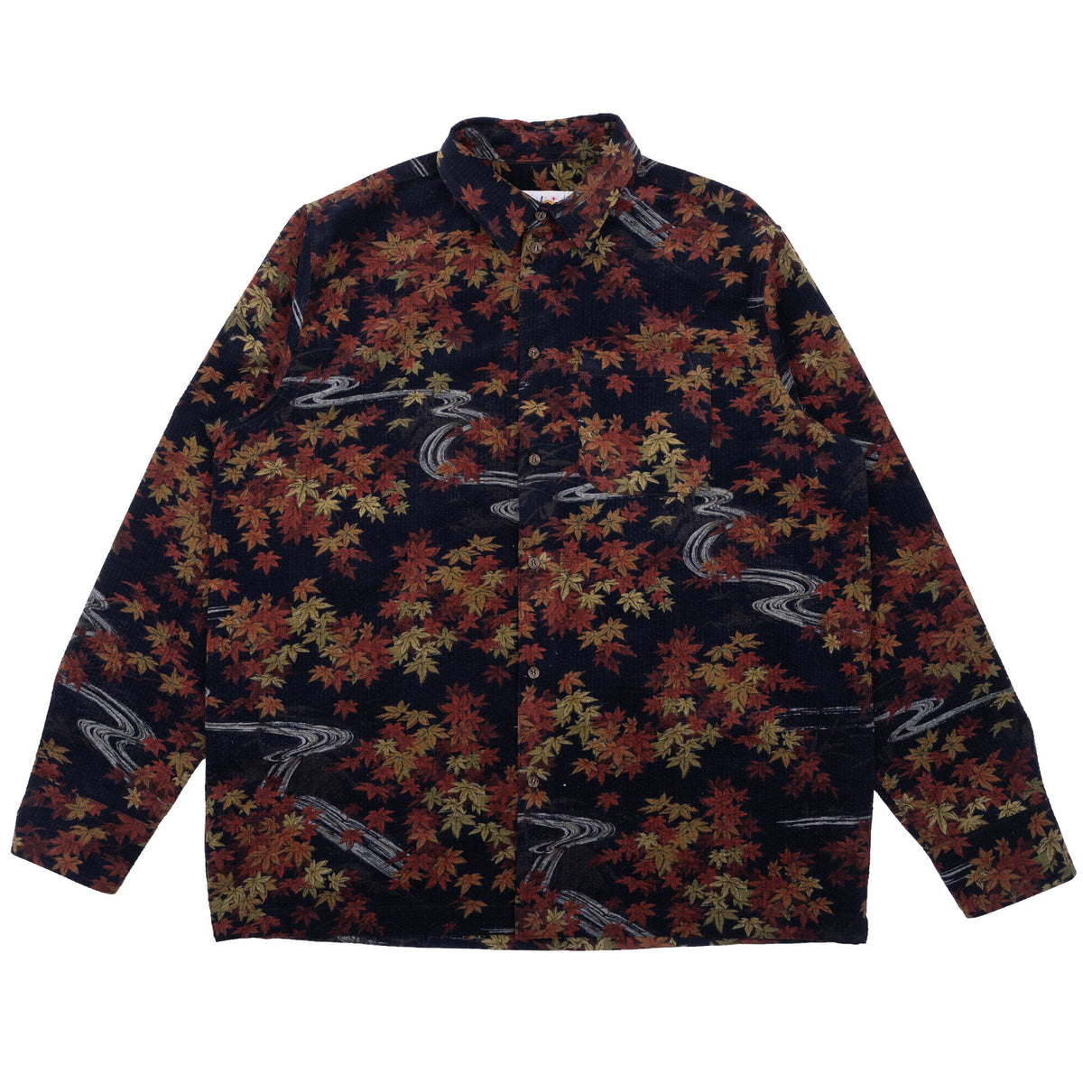 True Shirt - Printed - Autumn - Navy by Naked & Famous Denim