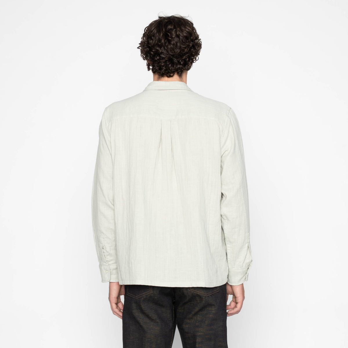 True Shirt - Double Weave Slub Gauze - Mint by Naked & Famous Denim