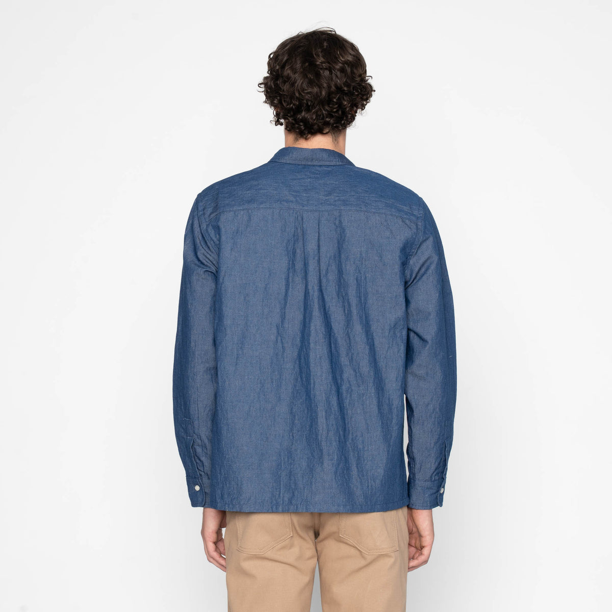 True Shirt - Linen Blend Denim by Naked & Famous Denim