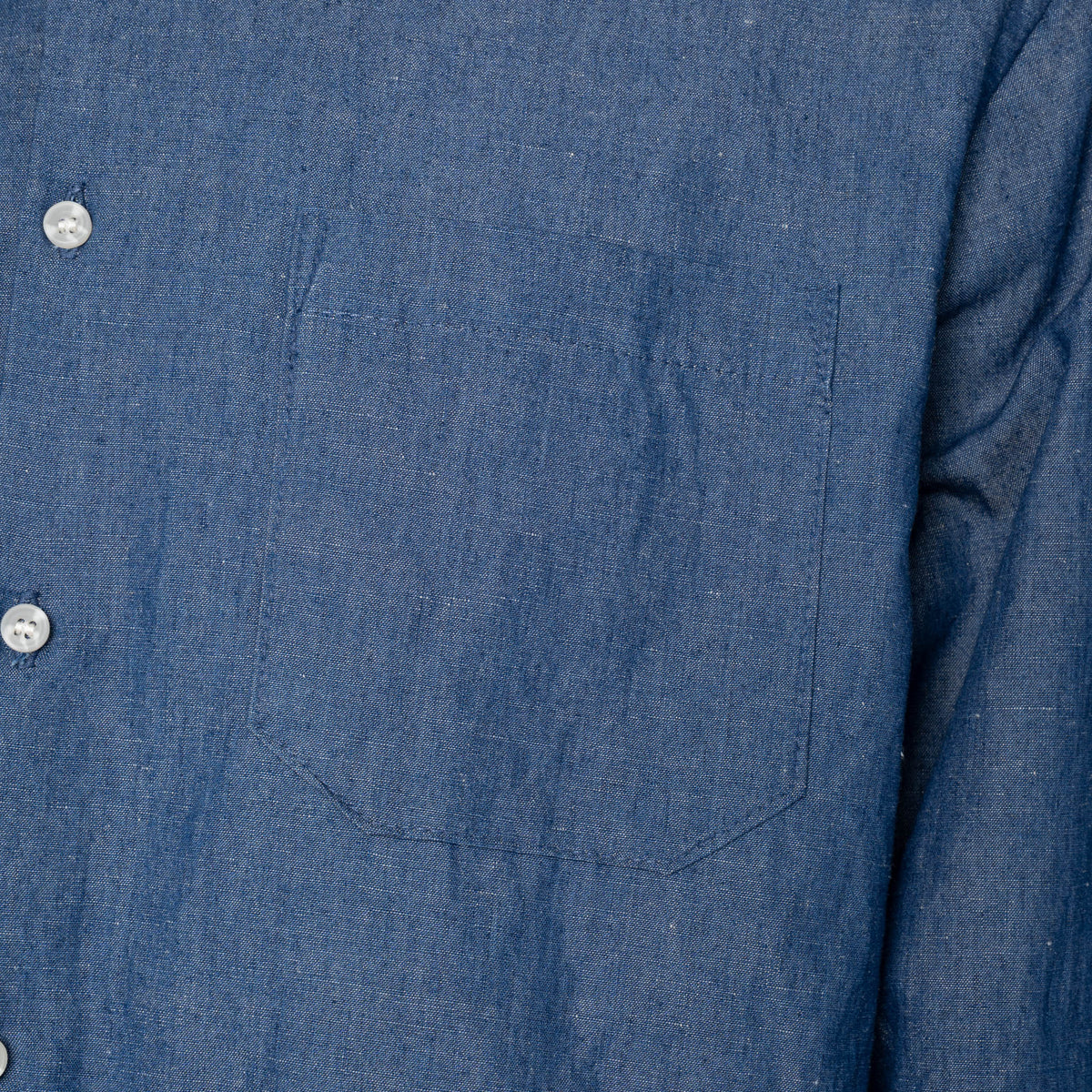 True Shirt - Linen Blend Denim by Naked & Famous Denim