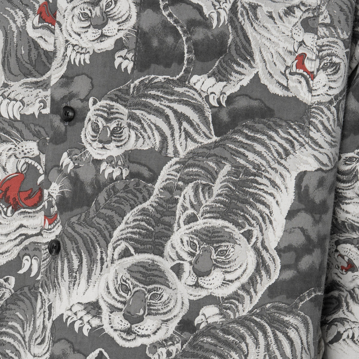 True Shirt - Japanese Tigers Sumi by Naked & Famous Denim