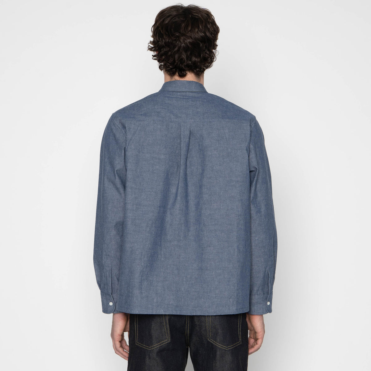 True Shirt - Vintage Selvedge Chambray - Blue by Naked & Famous Denim