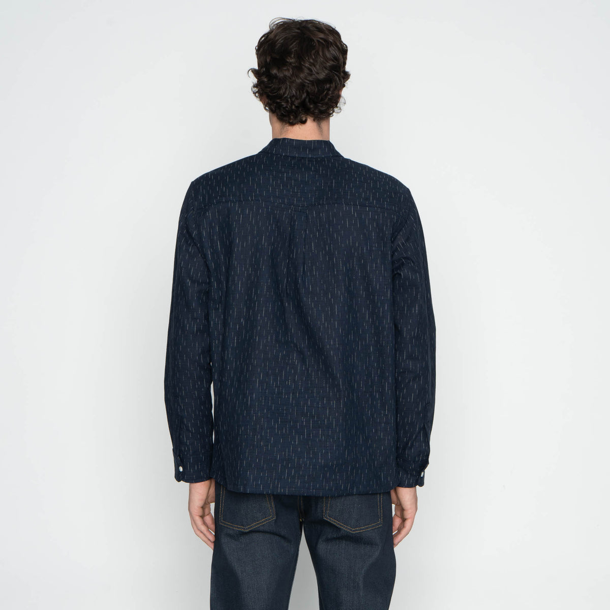 True Shirt - Kimono Rain - Indigo by Naked & Famous Denim