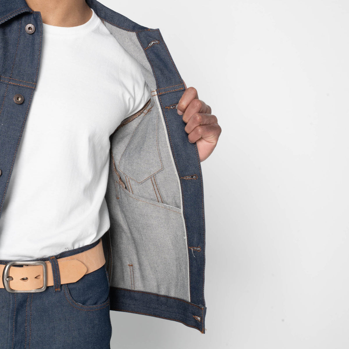Denim Jacket - Natural Indigo Selvedge by Naked & Famous Denim