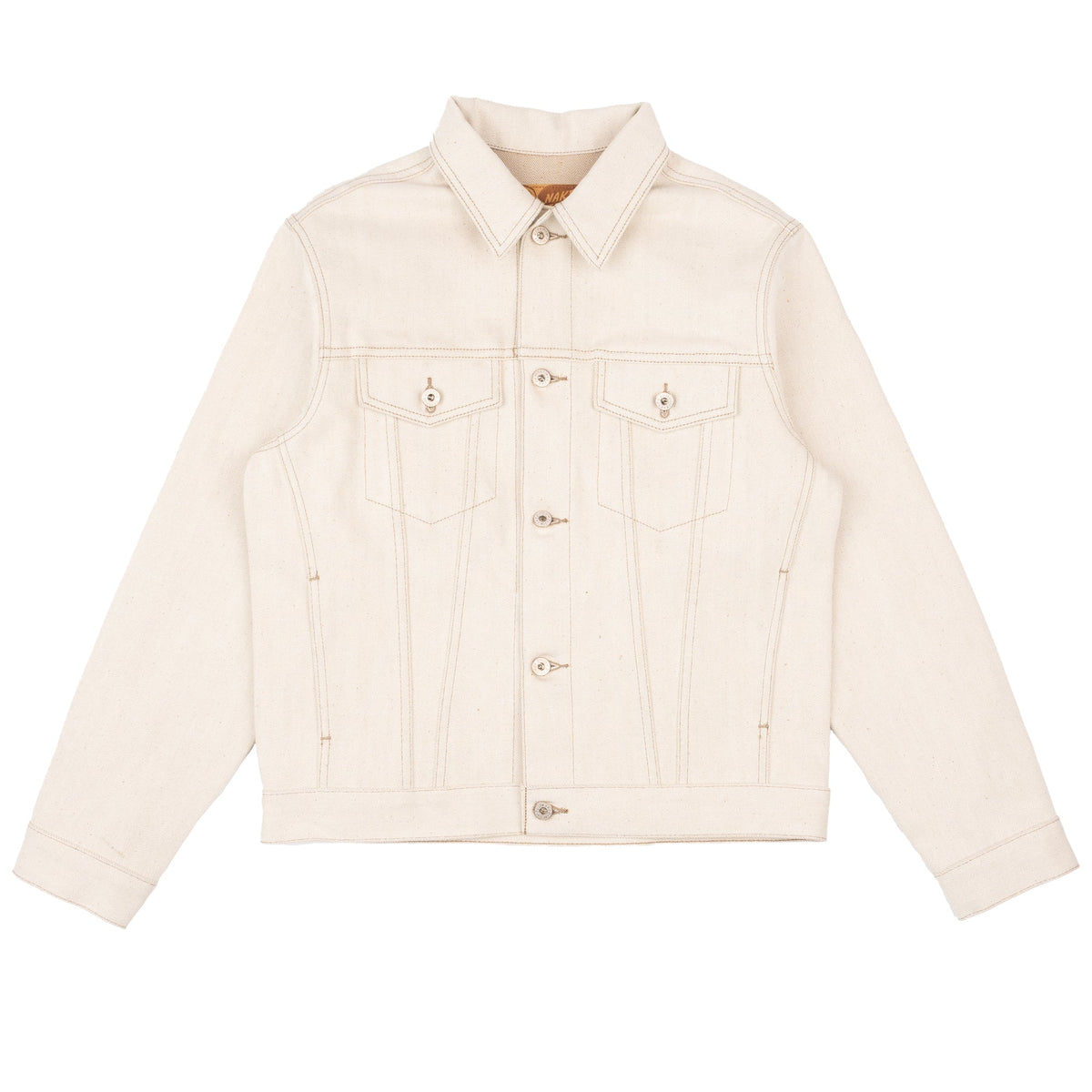 Denim Jacket - All Natural Ecru Foxfibre® Selvedge by Naked & Famous Denim