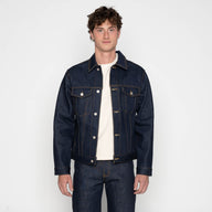 Denim Jacket - Elephant 14 - Dirty Elephant Selvedge by Naked & Famous Denim