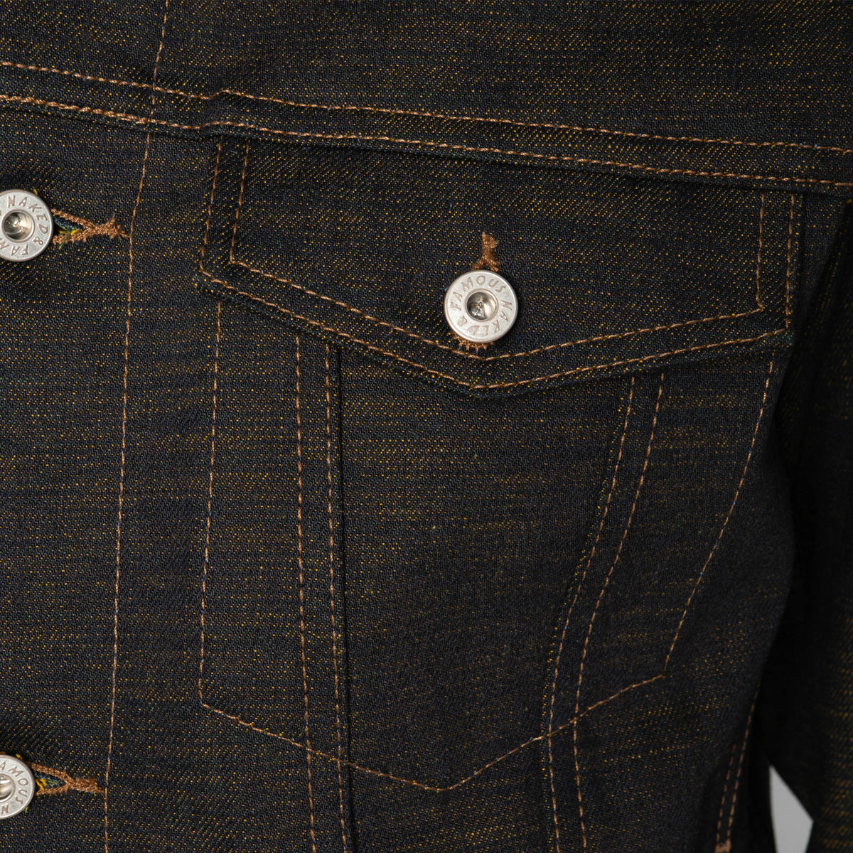 Denim Jacket - Citrus Kasuri Selvedge by Naked & Famous Denim