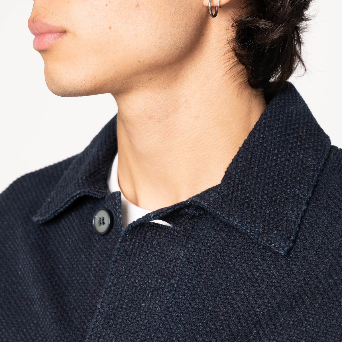Chore Coat - Indigo Sashiko by Naked & Famous Denim