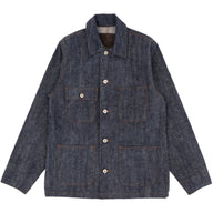 Chore Coat - Max Brush Selvedge - Indigo by Naked & Famous Denim