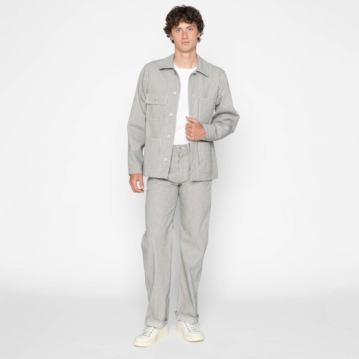 Chore Coat - Selvedge Hickory by Naked & Famous Denim