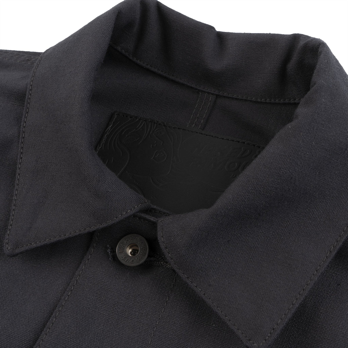 Chore Coat - Black Canvas by Naked & Famous Denim