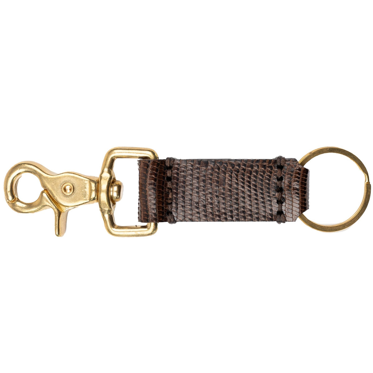 Keychain - Brown Lizard by Naked & Famous Denim