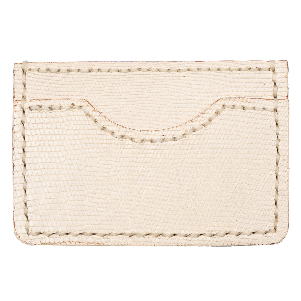 Card Case - Ivory Lizard by Naked & Famous Denim