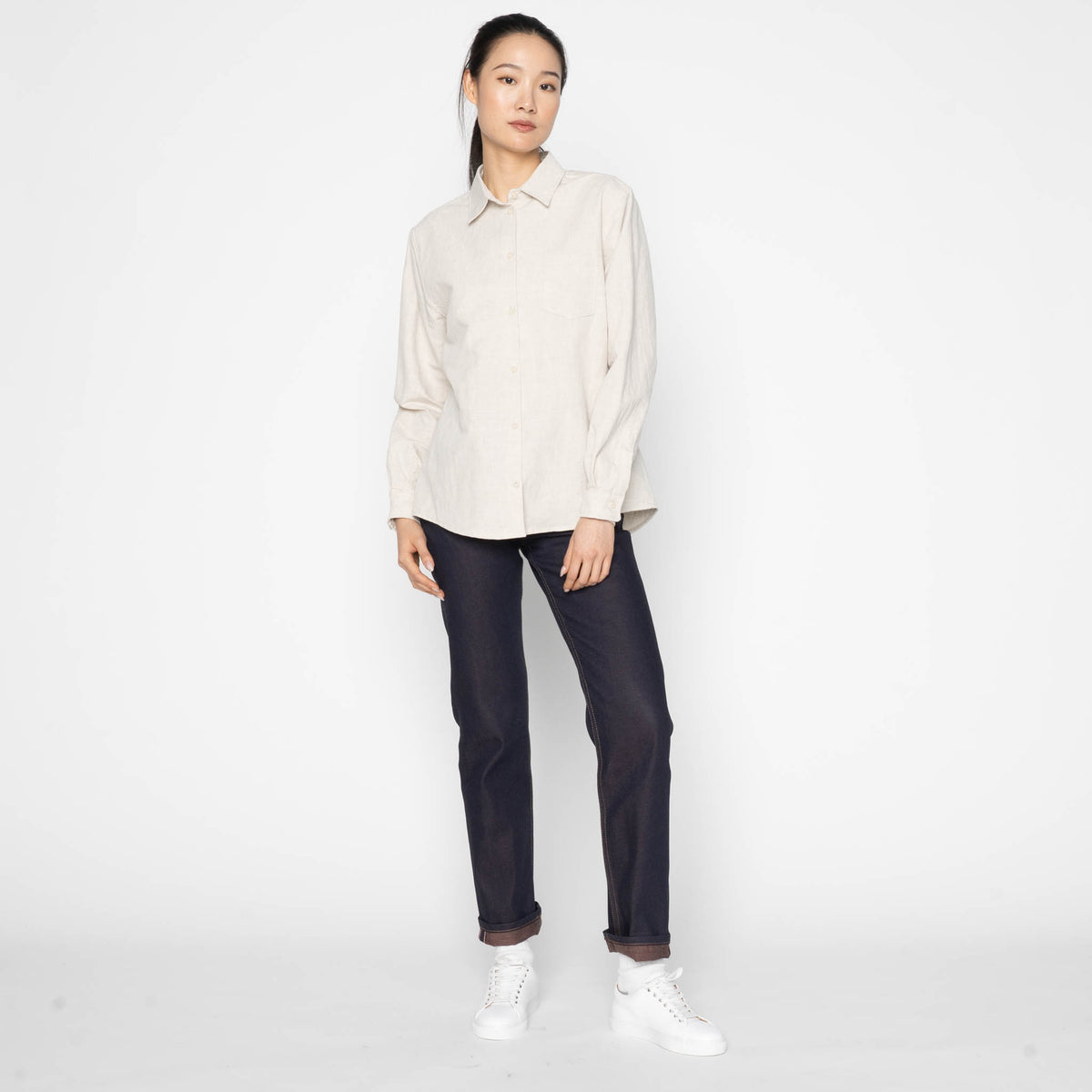 Super Girl - Chocolate Milk Selvedge by Naked & Famous Denim