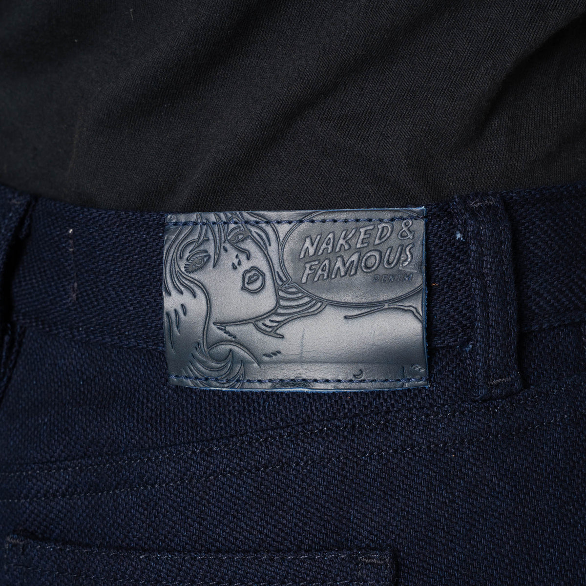 Bestie - Maekake Dobby - Indigo by Naked & Famous Denim