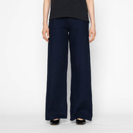 Wide Wild West - Maekake Dobby - Indigo by Naked & Famous Denim