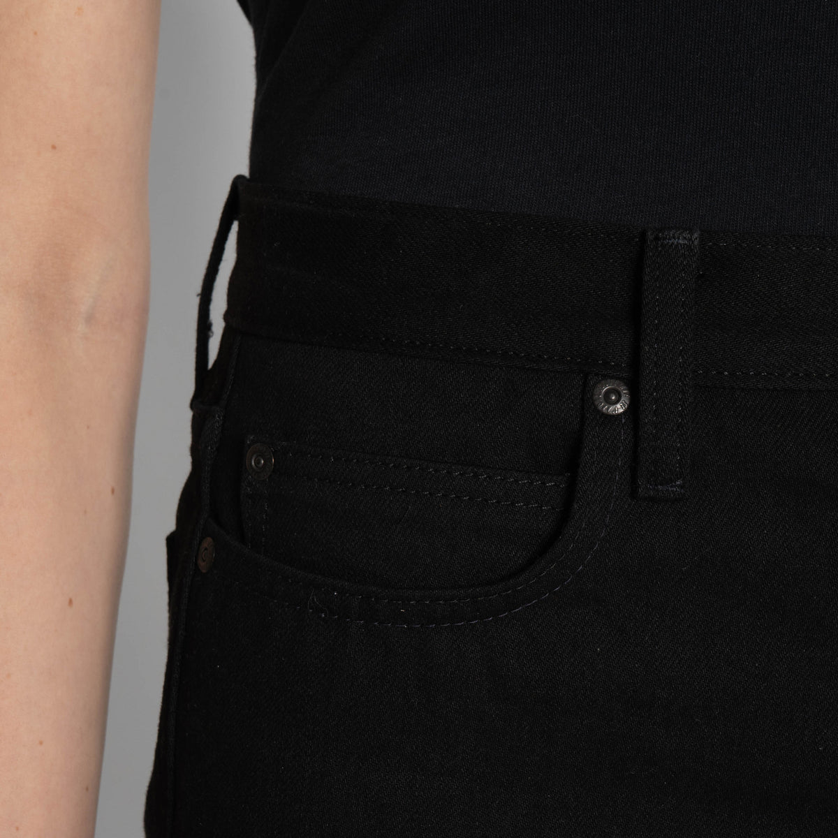 Bestie - Shadow Black by Naked & Famous Denim