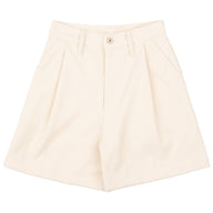 Twin Pleat Short - Judo Sashiko - Ecru by Naked & Famous Denim