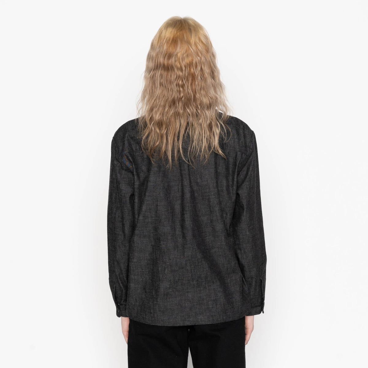 Judy - Black Lightweight Denim - Black by Naked & Famous Denim